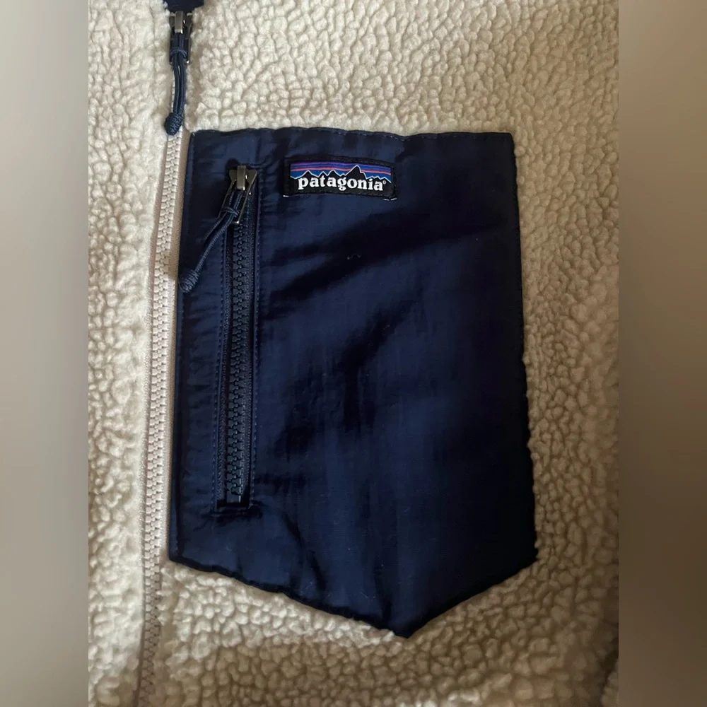 Men’s Patagonia Retro-X® Bomber Fleece Sherpa Jacket Medium EUC - Picture 5 of 5